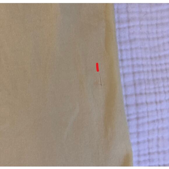 Vintage Yellow Lace Tank/Camisole, Slip Top, Stretchy - Mid Century - Picture 7 of 7